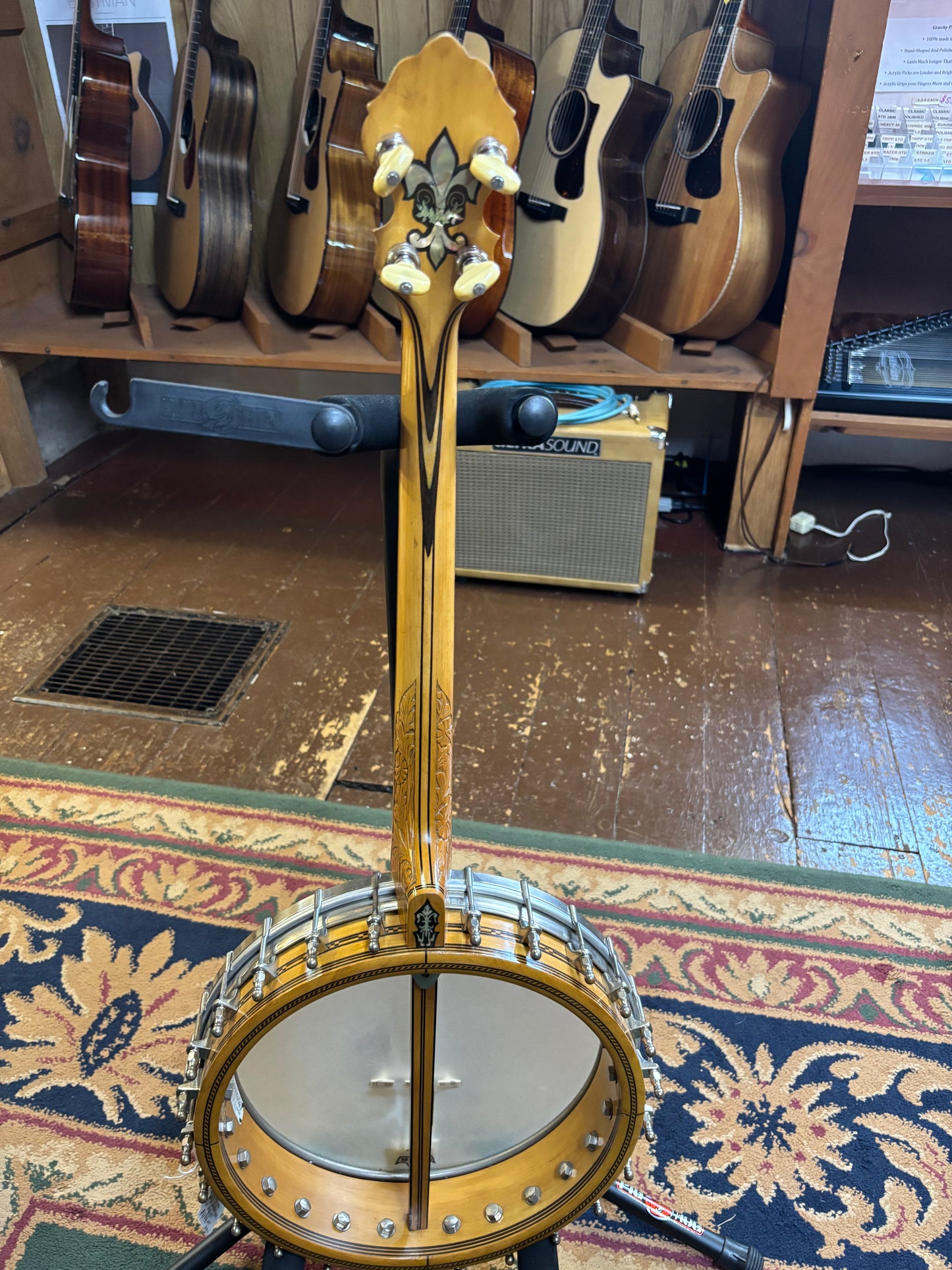 Orpheum (Rettberg & Lange) c. 1920 #3 Special 4-String Open Back Tenor Banjo - USED