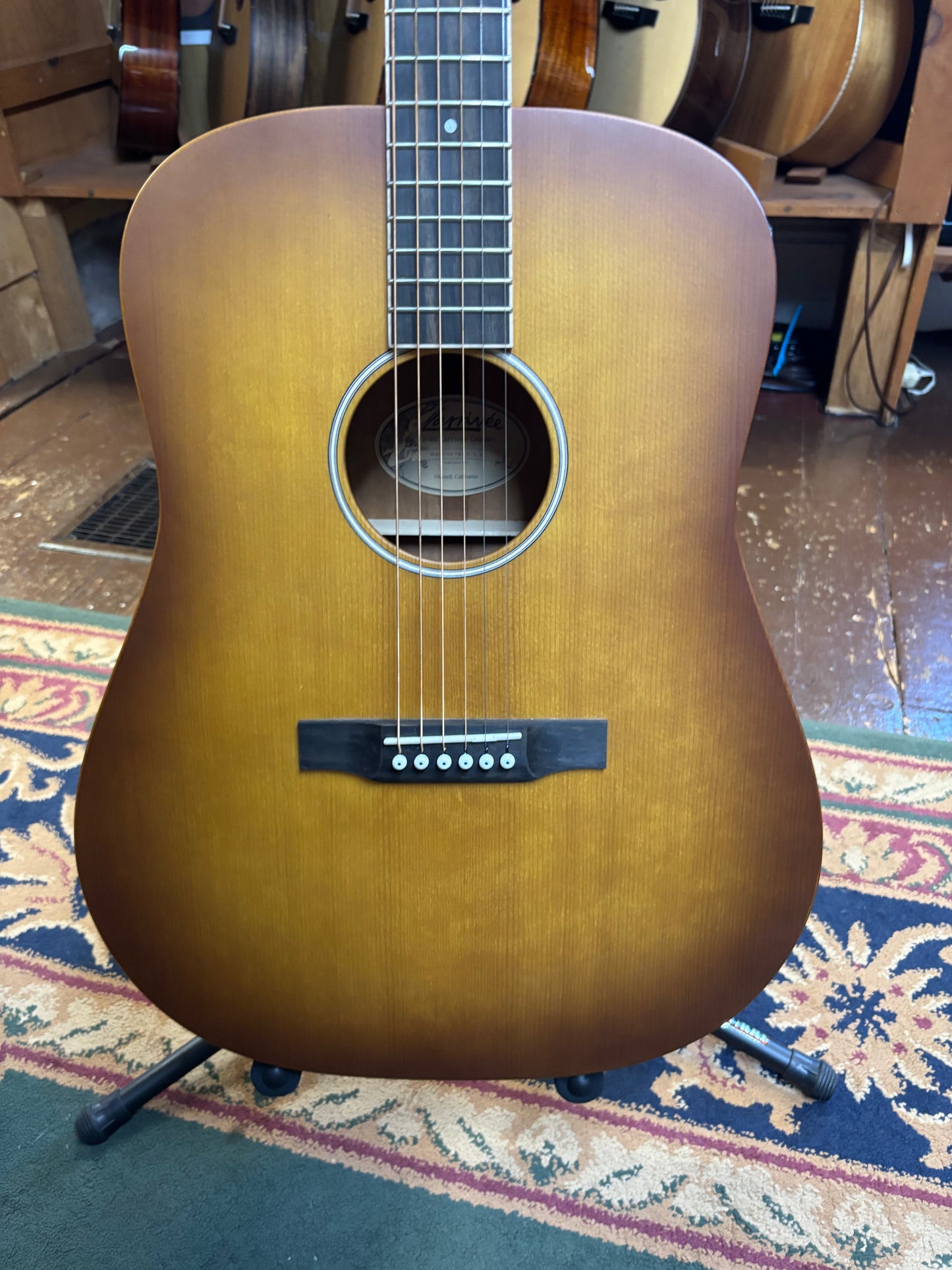 Larrivee Simple 6 Dreadnought Sunset Burst Acoustic Guitar