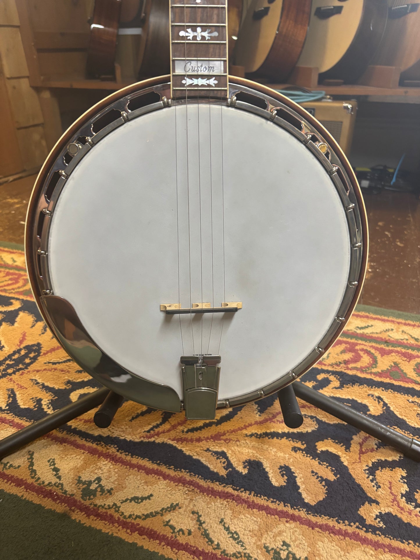 Williams 2007 Custom 5-String Resonator Banjo with Hardshell Case - USED