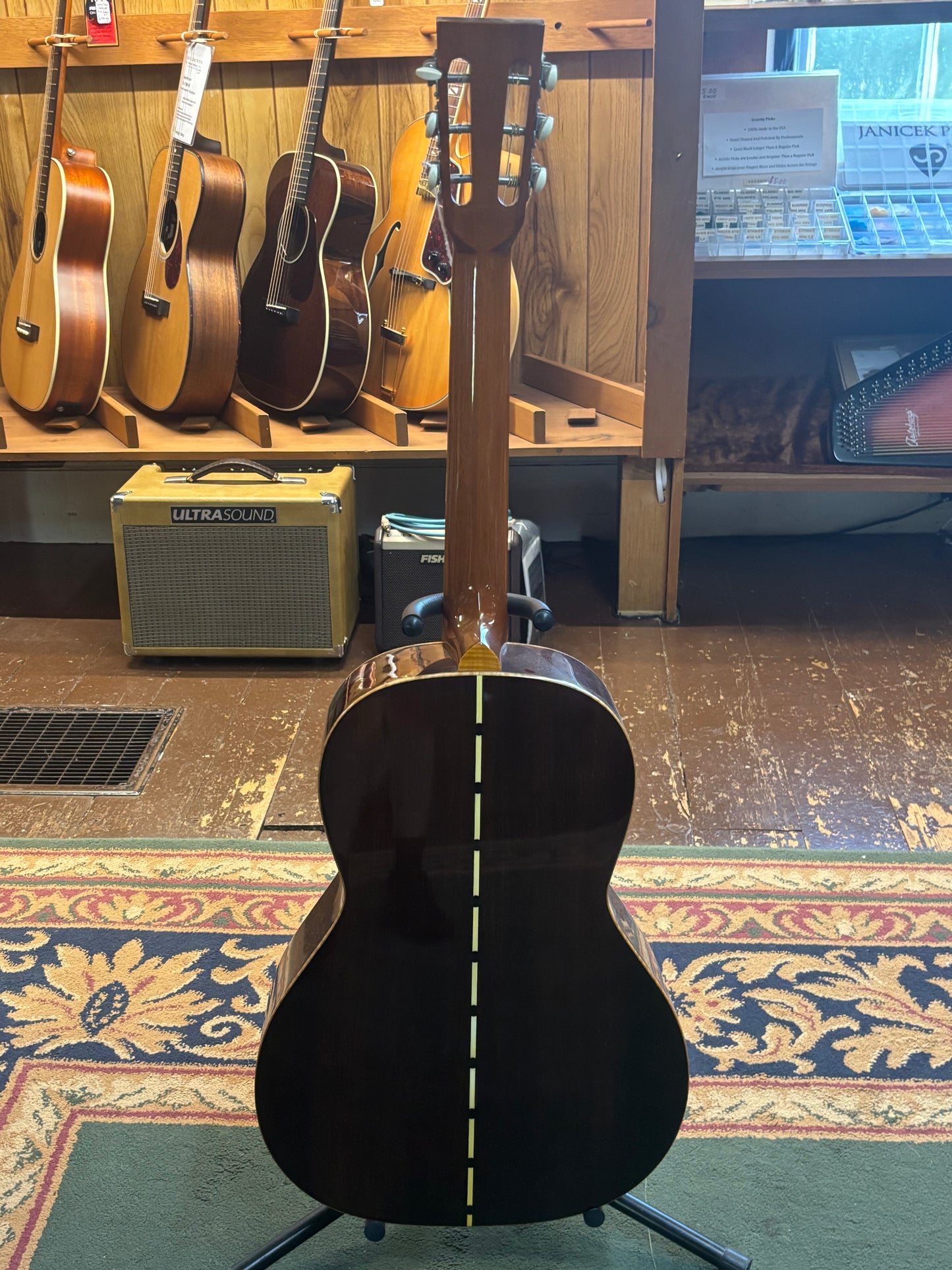 Bil Mitchell Parlor Acoustic Guitar - USED
