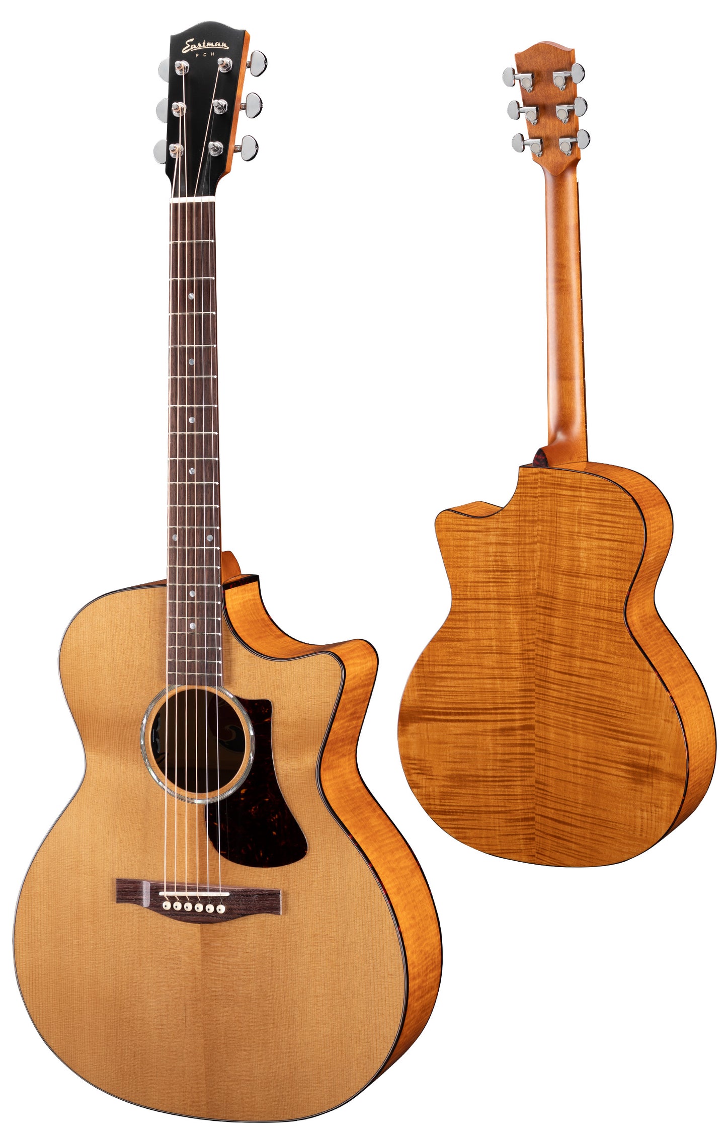 Eastman PCH3-GACE-AB Grand Auditorium Acousitc-Electric Cutaway Guitar - New Model for 2026