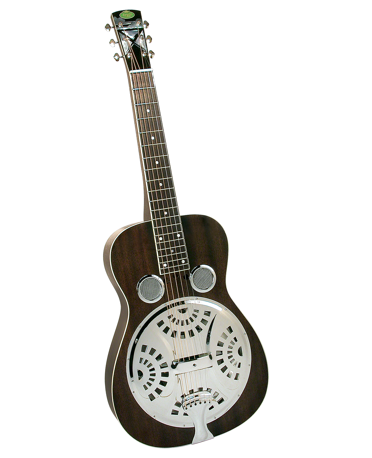 Regal RD-52 Artist Series Black Lightning Square Neck Resophonic (Dobro) Guitar