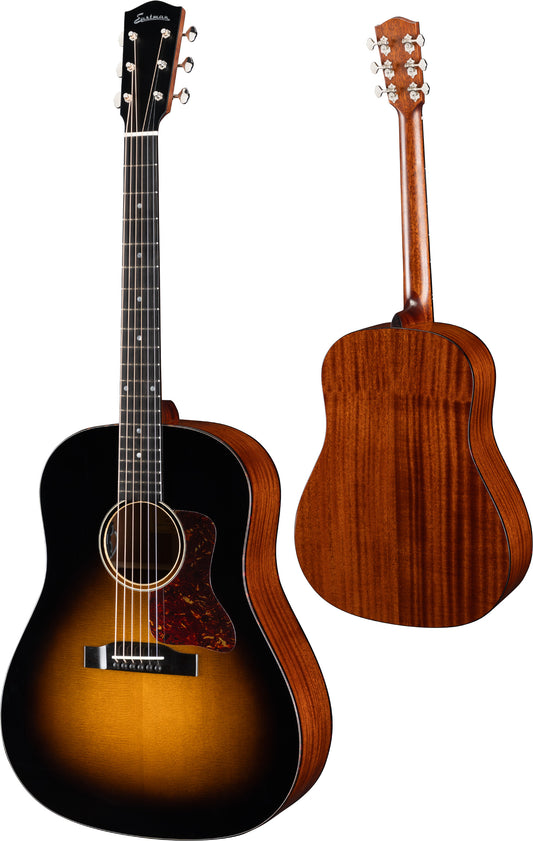 Eastman E1SS-DLX-SB Traditional Solid Deluxe Series Acoustic-Electric Guitar