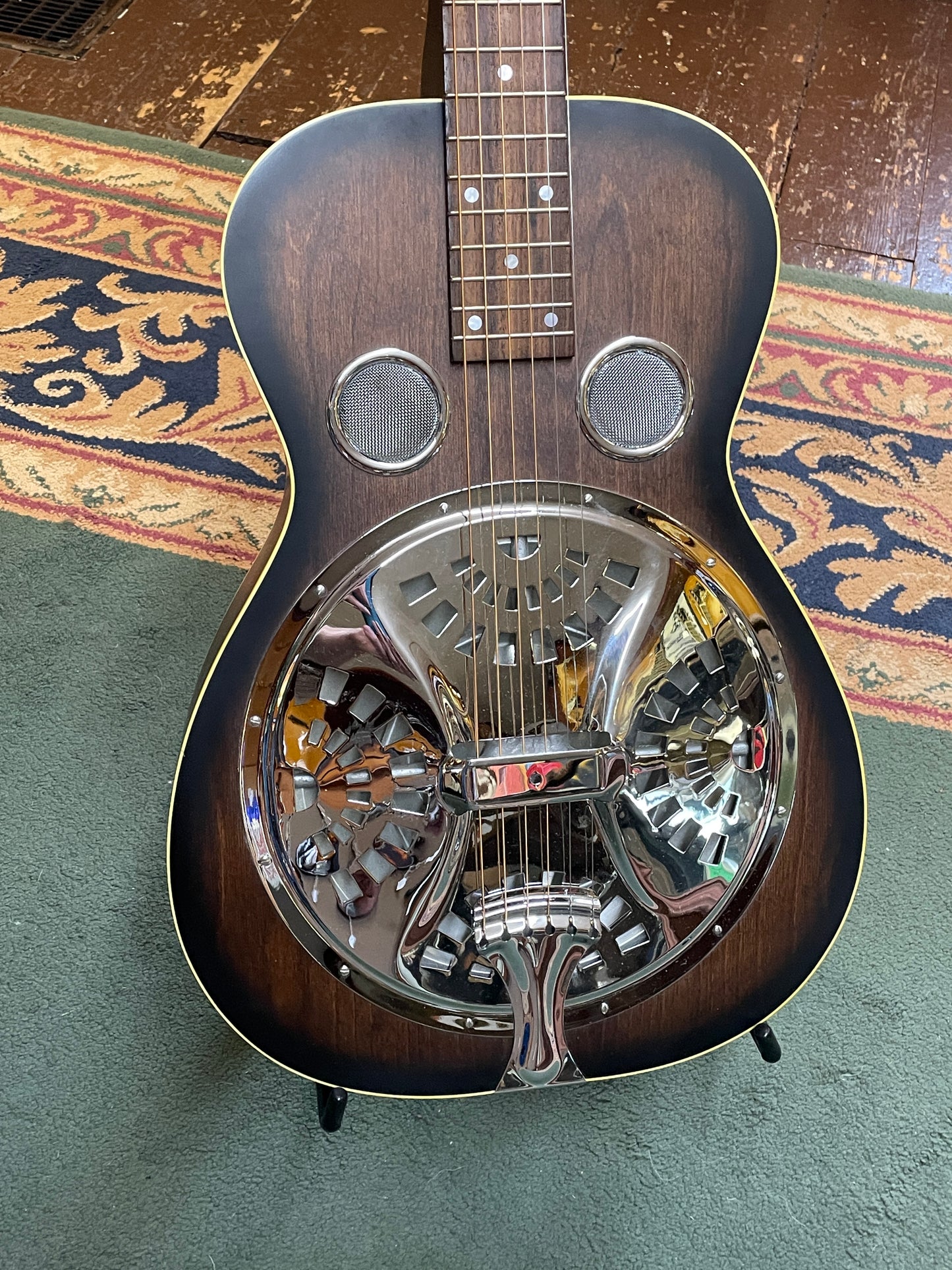 Beard Vintage R Square Neck Resophonic (Dobro) Guitar Package - USED