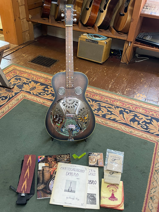 Beard Vintage R Square Neck Resophonic (Dobro) Guitar Package - USED
