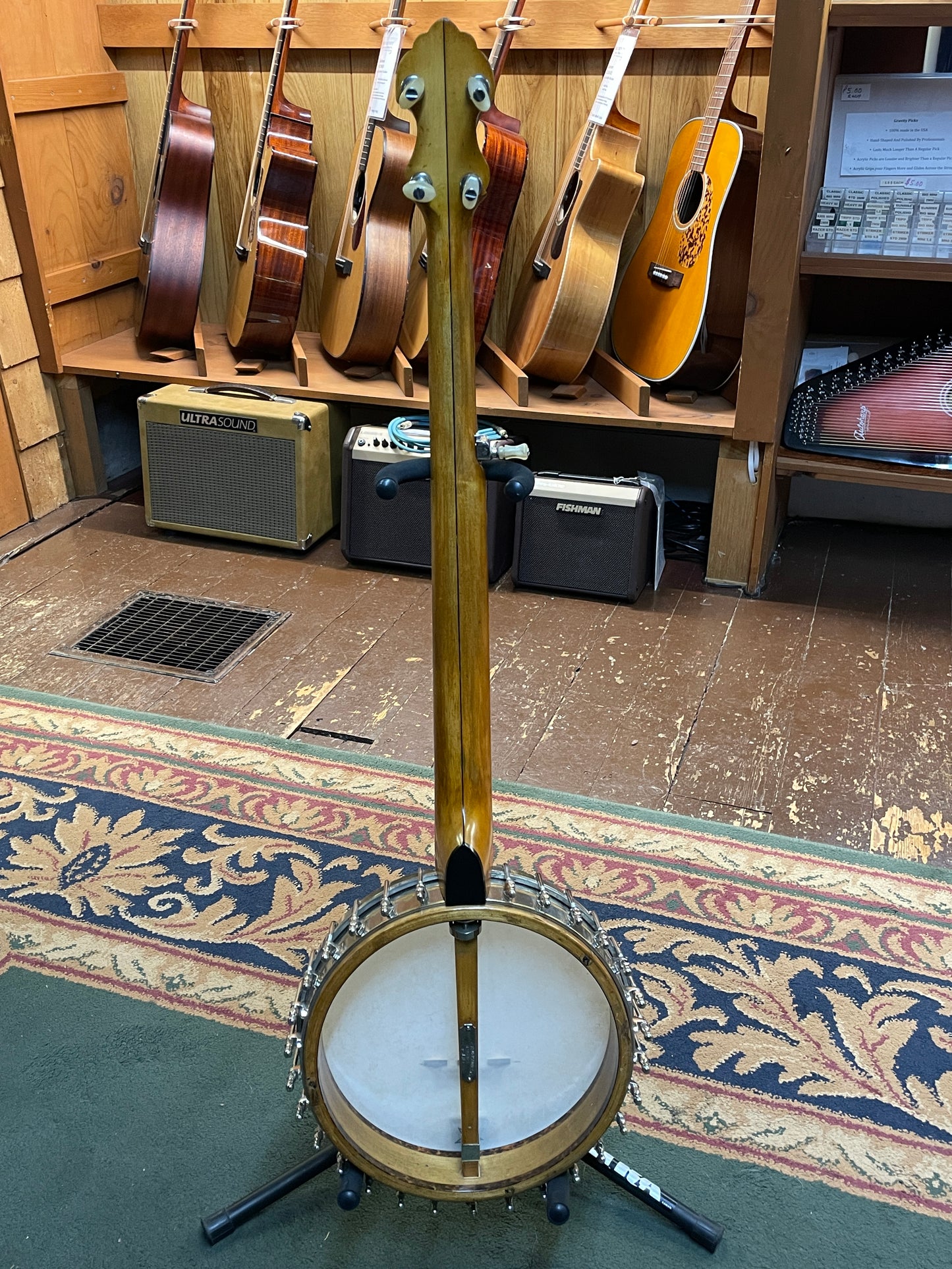 A.C. Fairbanks Vega c. 1906-1908 Whyte Laydie No. 2 5-String Open Back Banjo - USED