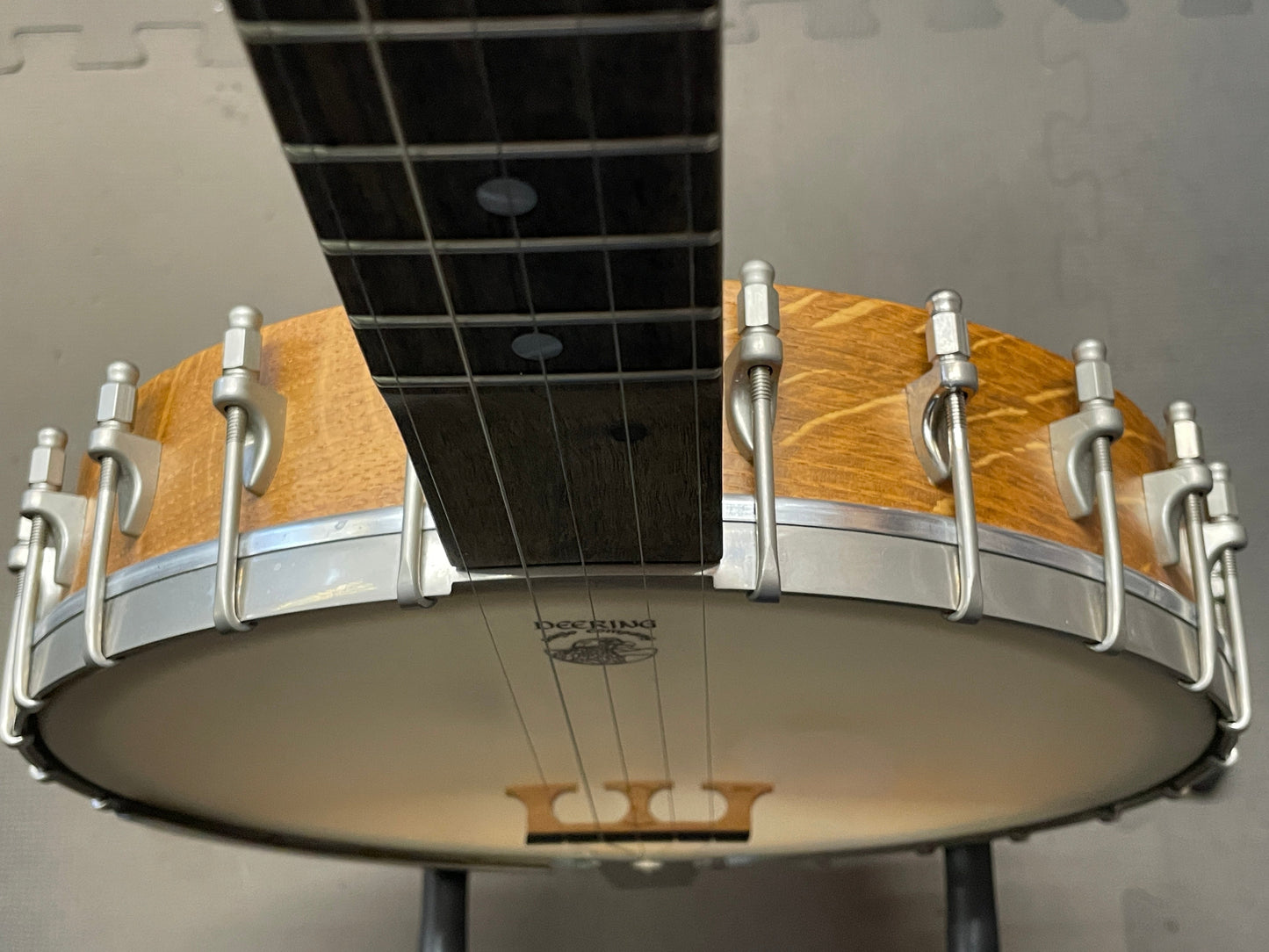 Deering c. 2019 White Oak 5-String 12" Open Back Banjo - USED