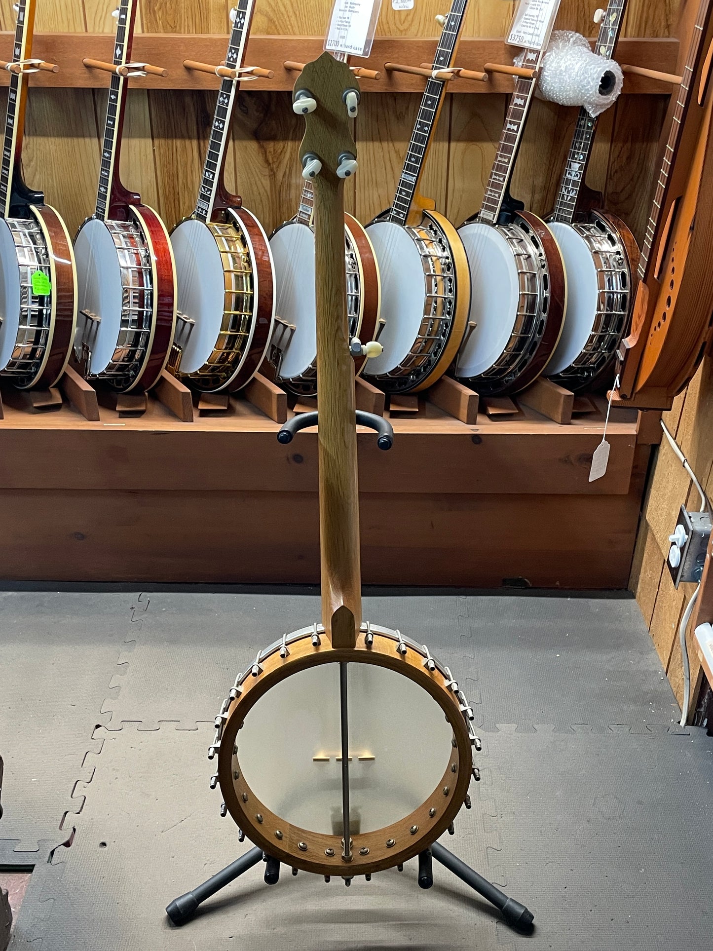 Deering c. 2019 White Oak 5-String 12" Open Back Banjo - USED