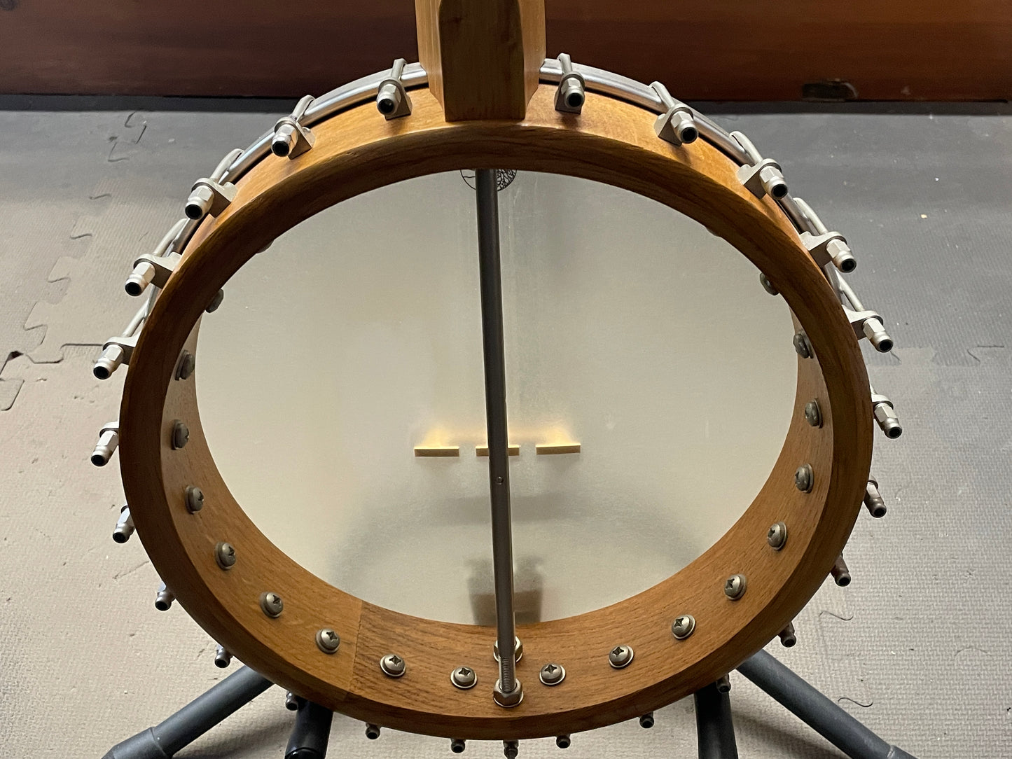 Deering c. 2019 White Oak 5-String 12" Open Back Banjo - USED