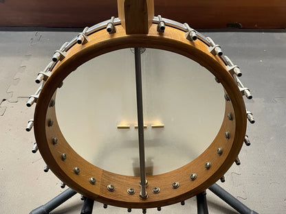Deering c. 2019 White Oak 5-String 12" Open Back Banjo - USED