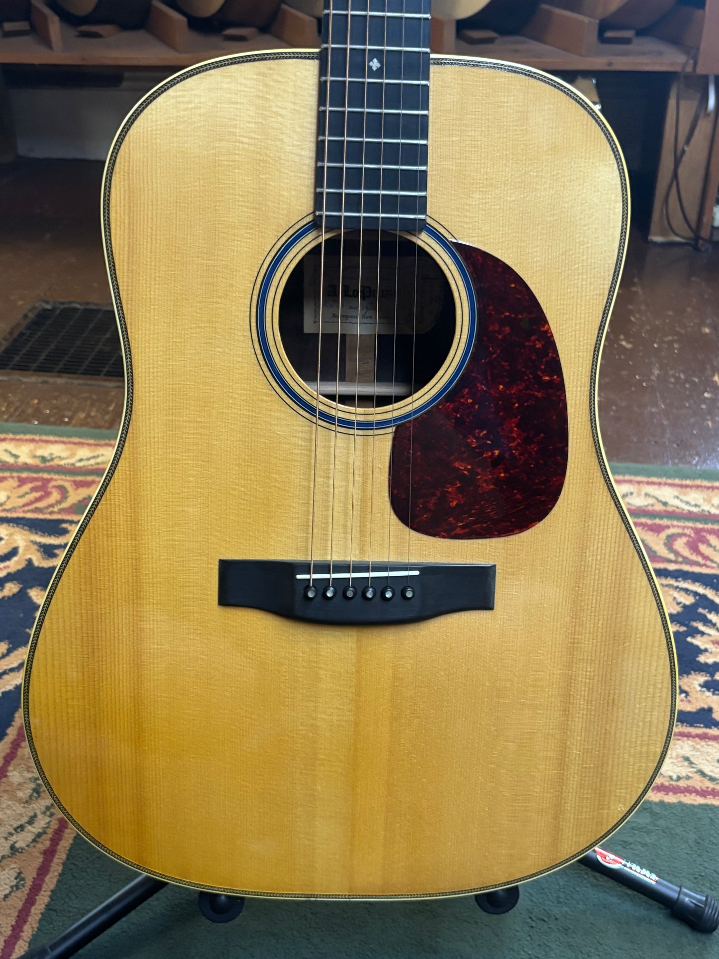 LoPrinzi/Bucks County Folk Music Shop  LR-25 c. 1972 Acoustic Guitar - 1 of 18 Made - USED