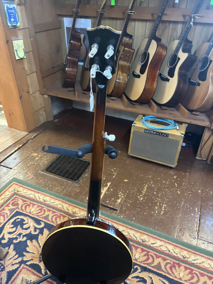 Gibson 1926 RB/TB/PB-3 Mastertone Pot/Gibson early 1960s RB-250 Mastertone Neck 5-String Resonator Banjo Conversion with Hardshell Case - USED