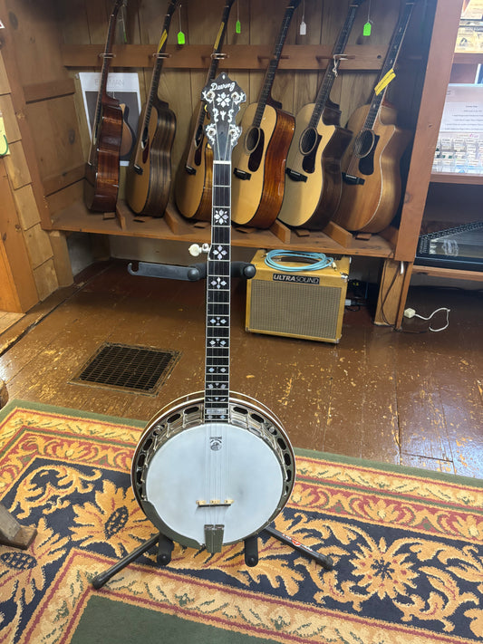 Deering Golden Era 5-String Resonator Banjo with Hardshell Case - USED