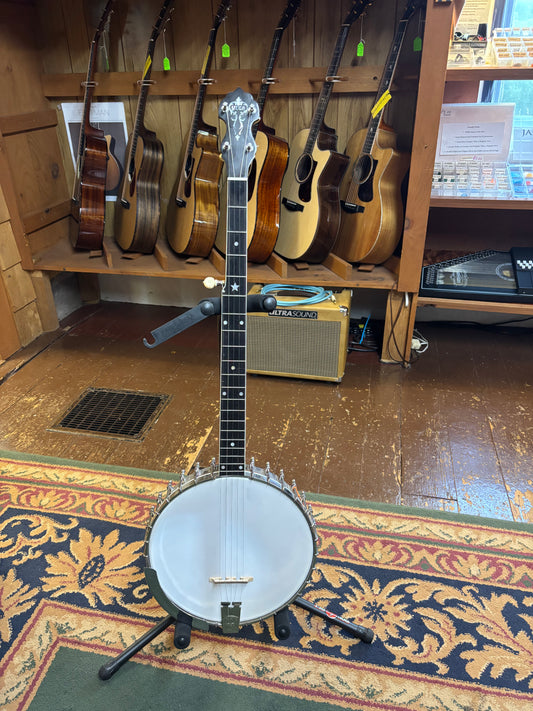Vega #3 Tubaphone c. 1925 5-String Open Back Banjo - USED