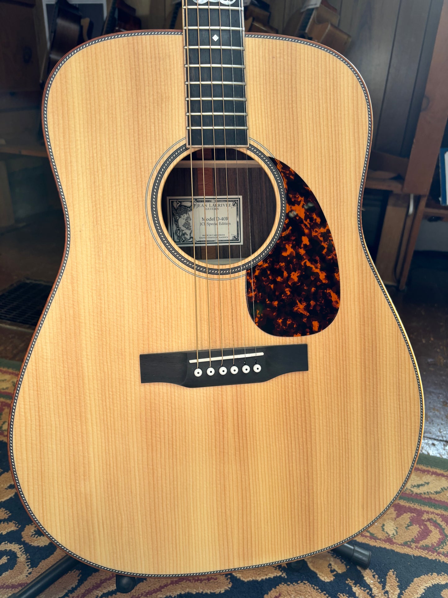 Larrivee D-40R Rosewood Limited Edition Legacy Series "Bluegrass" Acoustic Guitar - USED