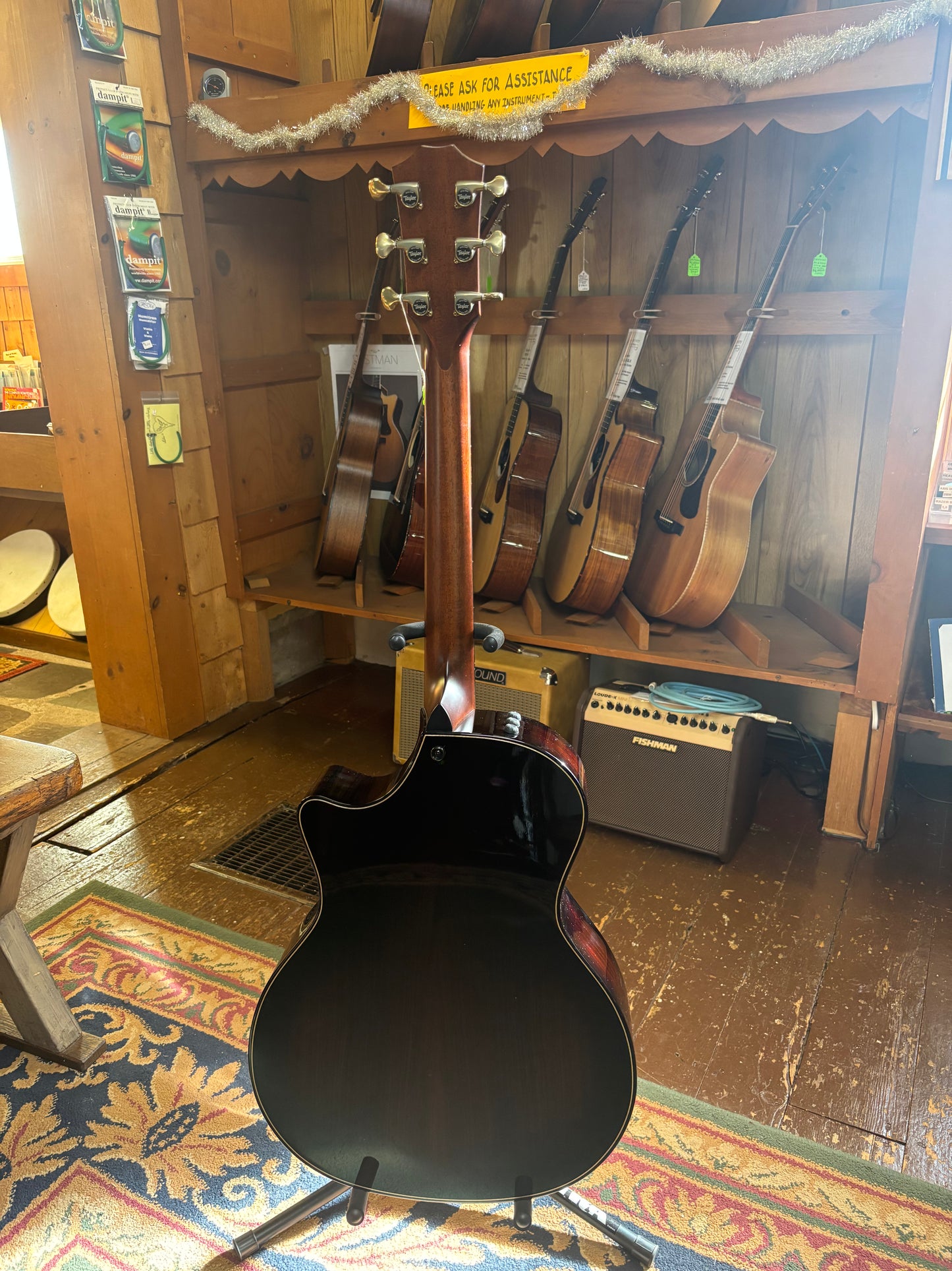 Taylor c. 2024 814ce Builder's Edition Acoustic-Electric Cutaway Guitar - USED