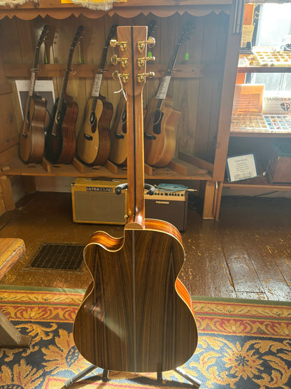 Zager ZAD-900OMCE Aura/VCS Acoustic-Electric Cutaway Guitar with ToneWood Amp - USED