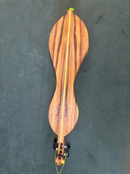 Gerry Heinrich 4-String Hourglass Mountain Dulcimer #157