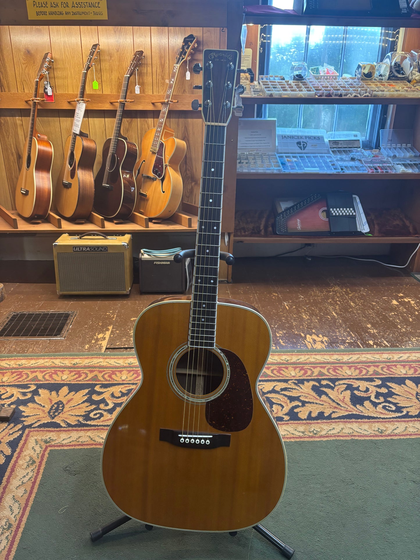 Martin c. 1978 M-38 (0000-38) Acoustic Guitar - USED