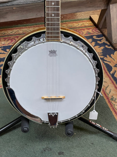 Washburn Americana B9 5-String Resonator Banjo w/Hard Case - USED