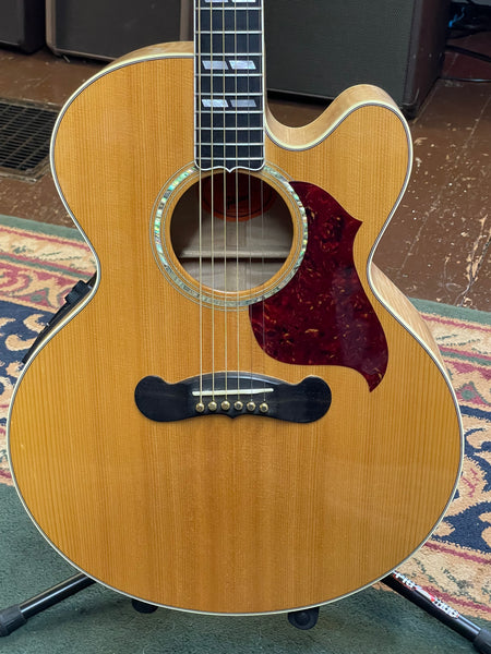 Gibson 2005 J-185-EC Custom Limited Edition Acoustic-Electric Cutaway Guitar - USED
