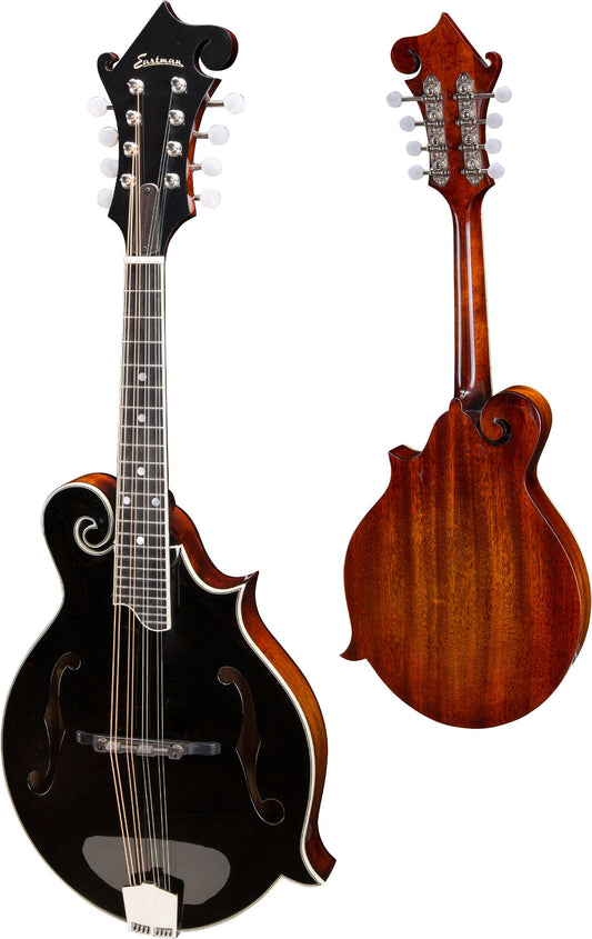 Eastman MD415-BK (Black Top) F-Style Mandolin - USED