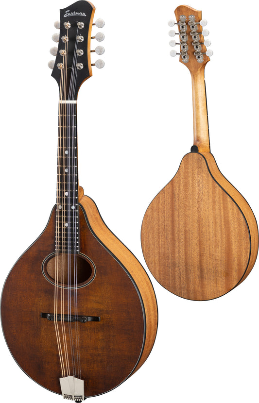 Eastman PCH-M104-NAT A-Style Oval Hole Acoustic Mandolin