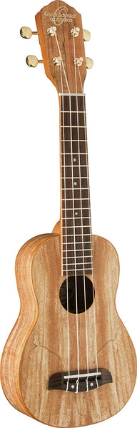 Oscar Schmidt OU-18 Spalted Wood Soprano Ukulele