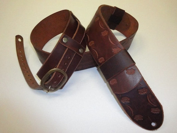 Buck Leather Guitar Strap