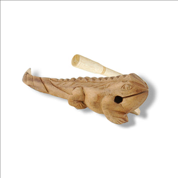 Percussion Iguana - 1st Note Wood Percussion Iguana