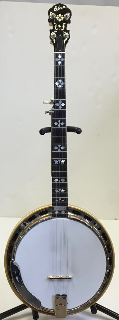 Liberty "Masterclone" 5-String Resonator Banjo w/Huber Tone Ring and Hardshell Case - USED