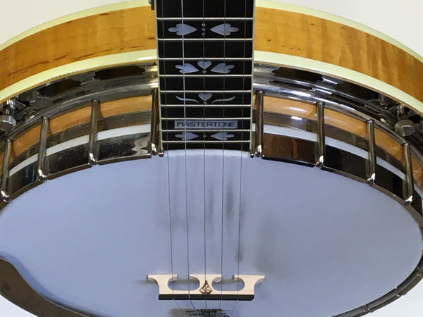 Liberty "Masterclone" 5-String Resonator Banjo w/Huber Tone Ring and Hardshell Case - USED