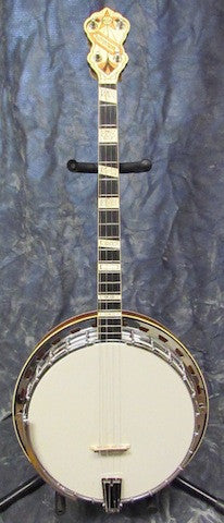 Vega 1935 Moderne Tenor Resonator Banjo with Hardshell Case - USED