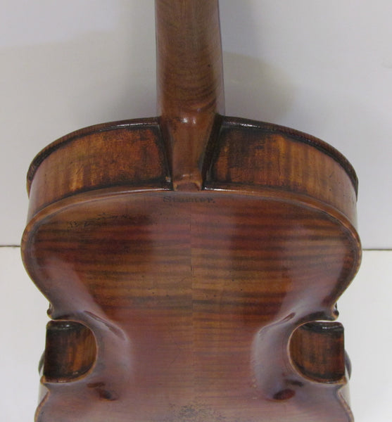 Violin - 4/4 Full Size Stainer Copy, Probably Made in Germany, Circa Early 1900s, Includes Bow and Hard Case - USED (M-4)