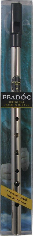 Whistle - Pennywhistle - Feadog Nickel Tin Whistle (Key of D)
