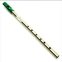 Whistle - Pennywhistle - Feadog Brass Tin Whistle (Key of D)
